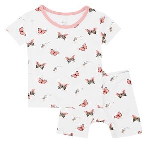 Kyte Baby Short Sleeve Pajamas in Butterfly